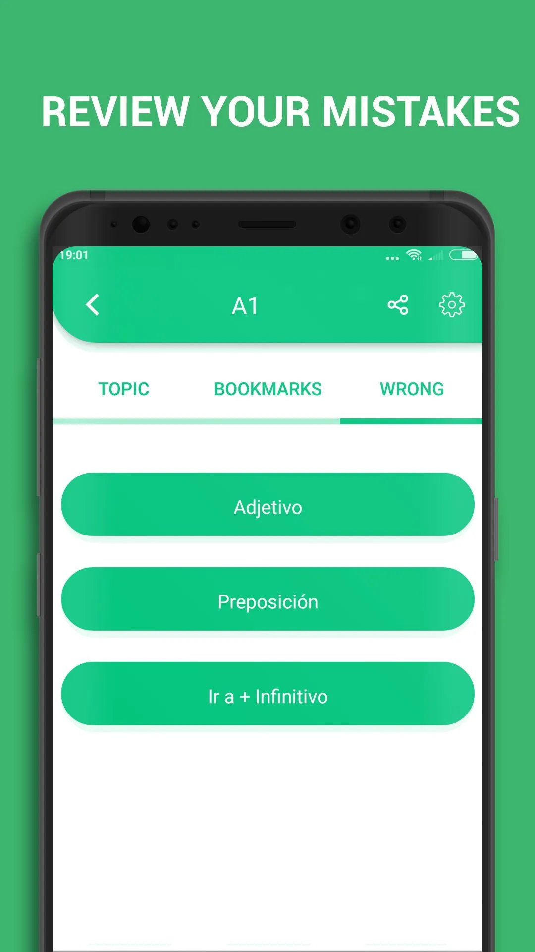 Learn Spanish Grammar A1 A2 B1 | Indus Appstore | Screenshot