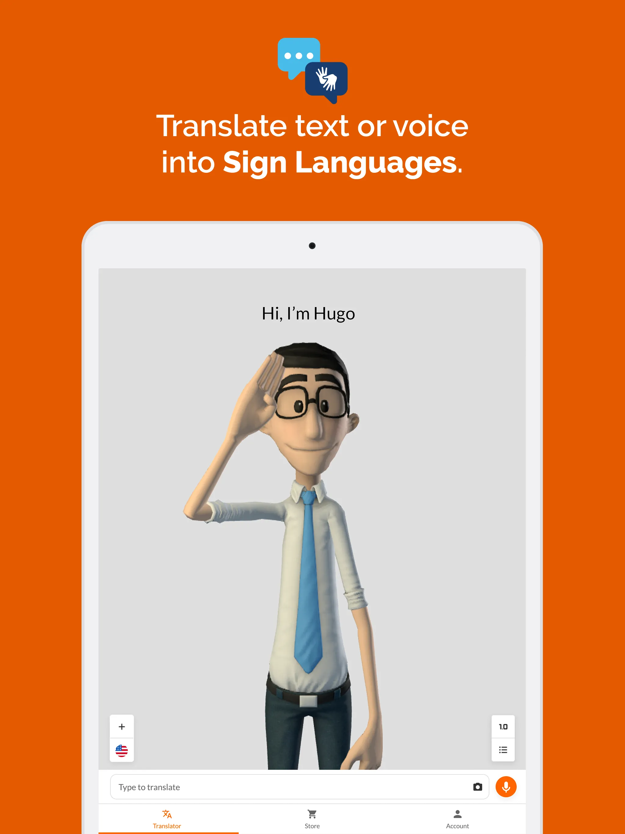 Hand Talk Translator | Indus Appstore | Screenshot