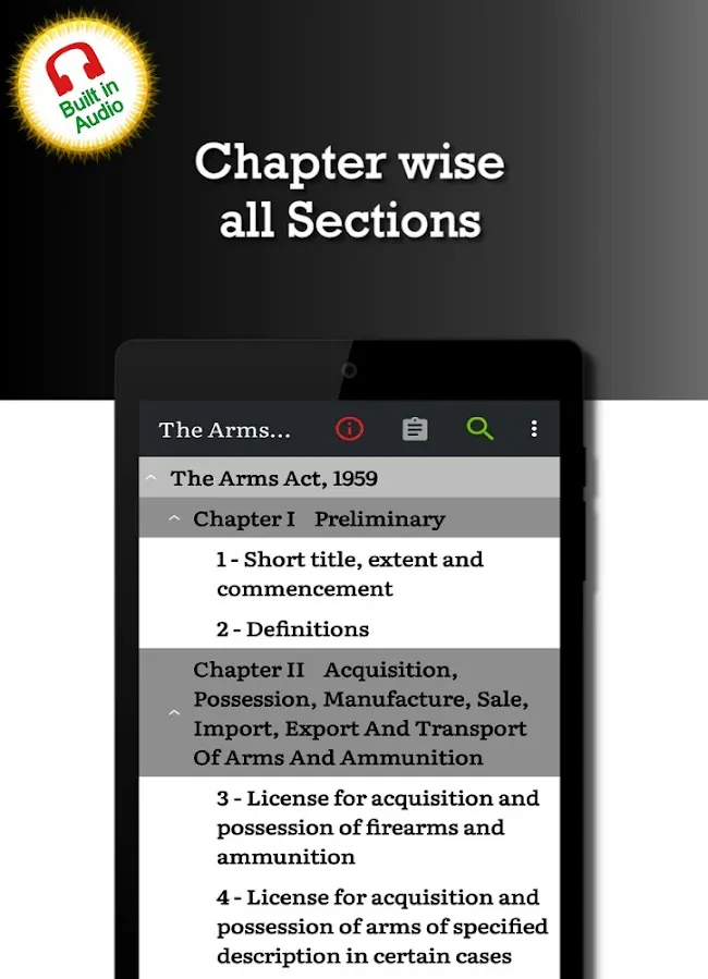 Arms Act 1959 | Indus Appstore | Screenshot