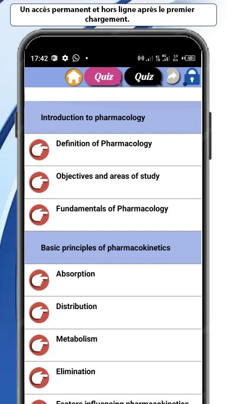 Pharmacology course | Indus Appstore | Screenshot