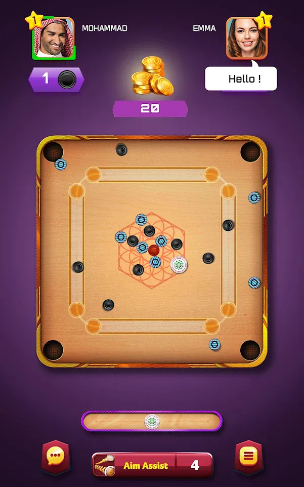 Carrom Board Online- Pool Game | Indus Appstore | Screenshot