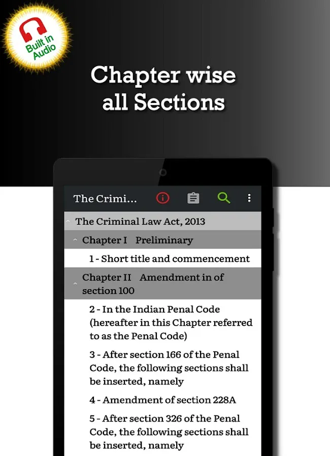 Criminal Law Act 2013 | Indus Appstore | Screenshot