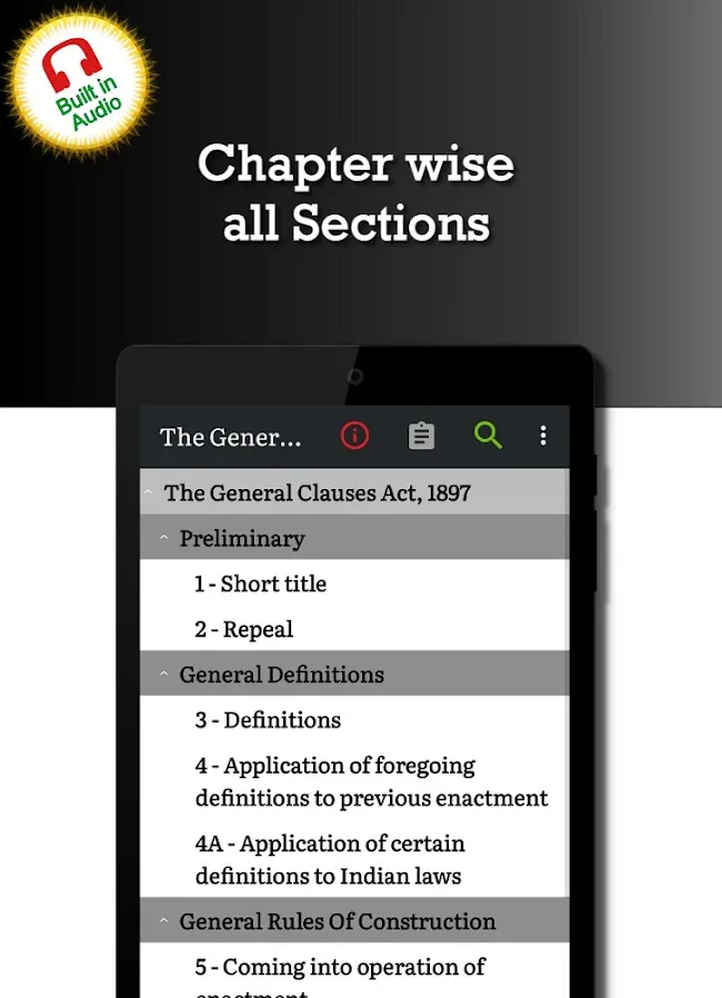 General Clauses Act 1897 | Indus Appstore | Screenshot