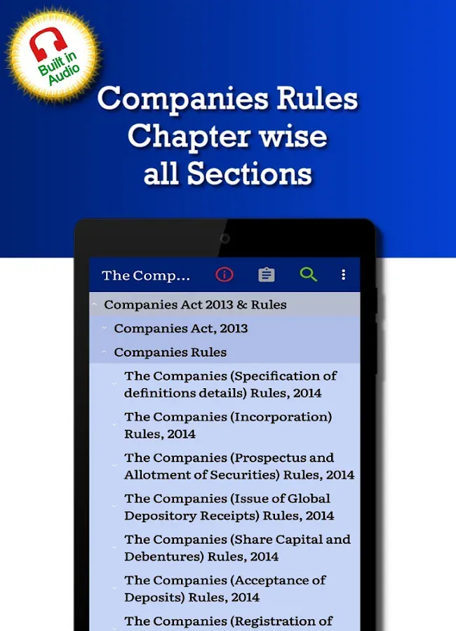 Companies Act 2013 & Rules | Indus Appstore | Screenshot