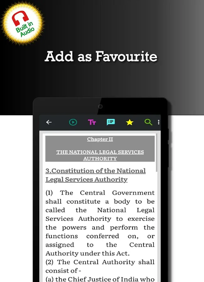 Legal Services Authorities Act 1987 | Indus Appstore | Screenshot