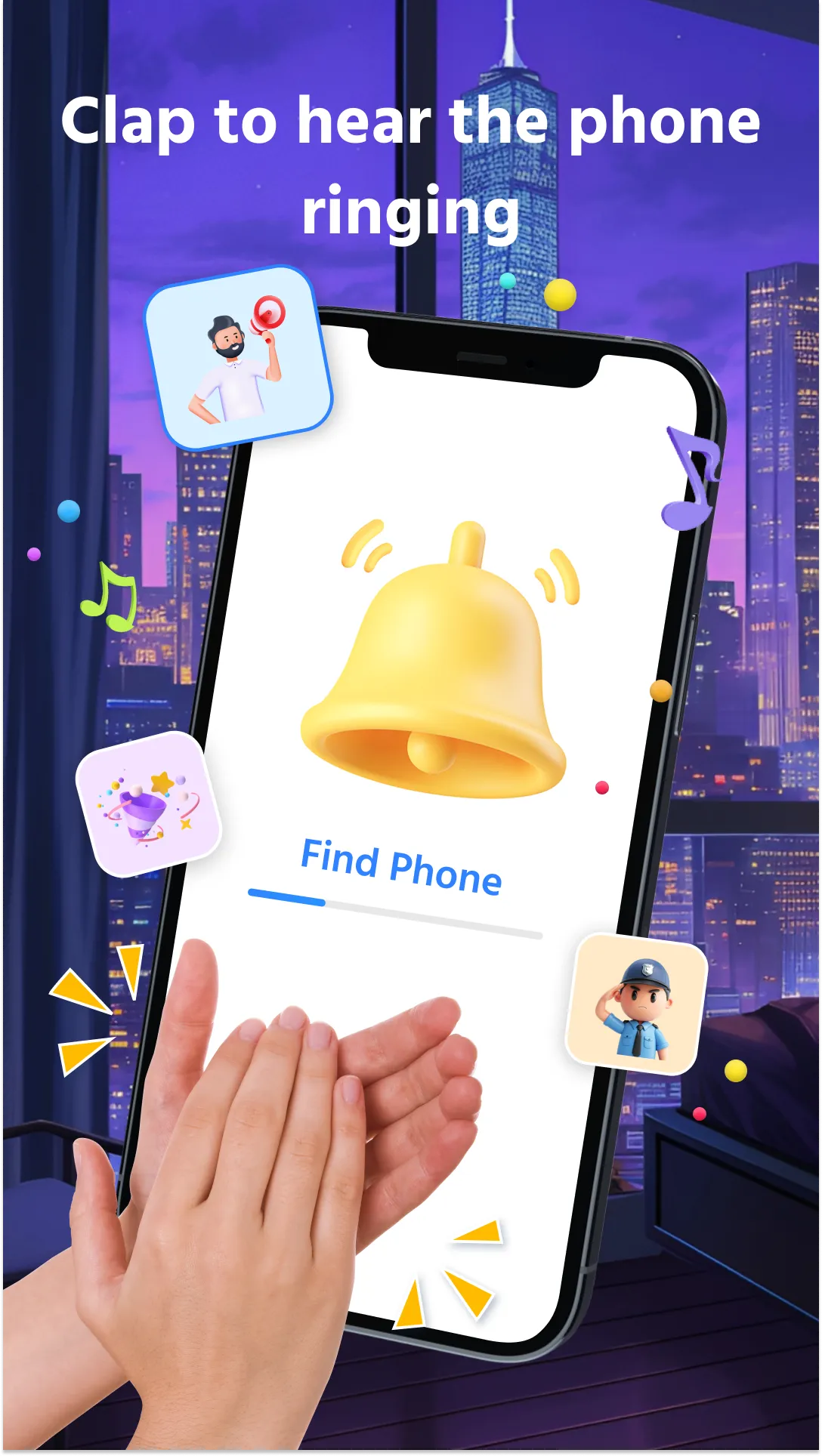 Clap & Alarm - Find My Phone | Indus Appstore | Screenshot