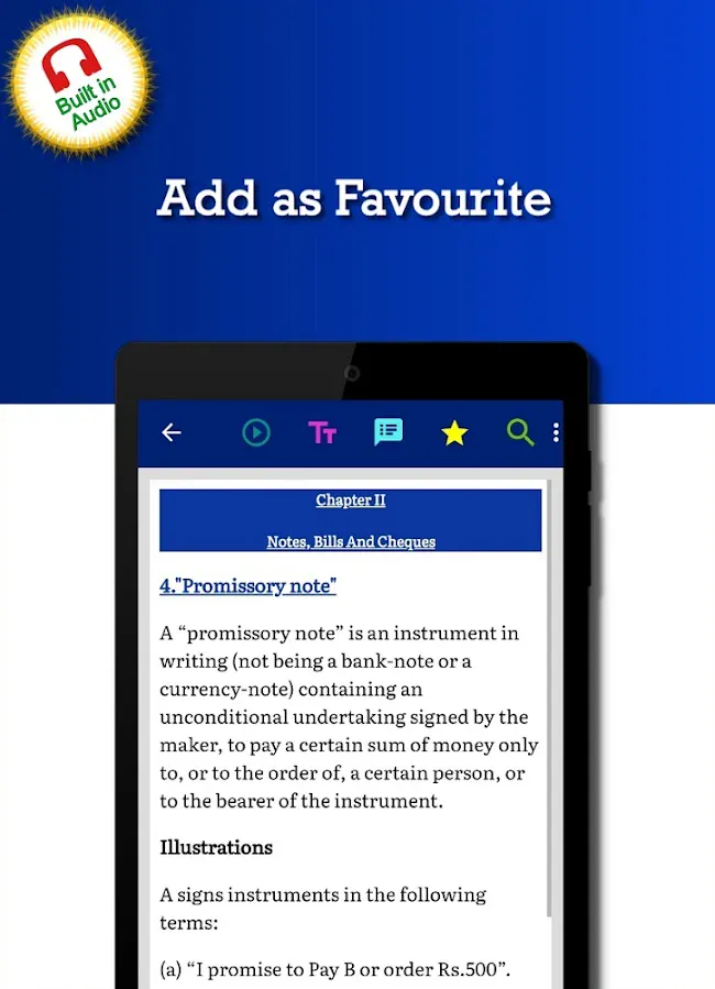 Negotiable Instruments Act | Indus Appstore | Screenshot