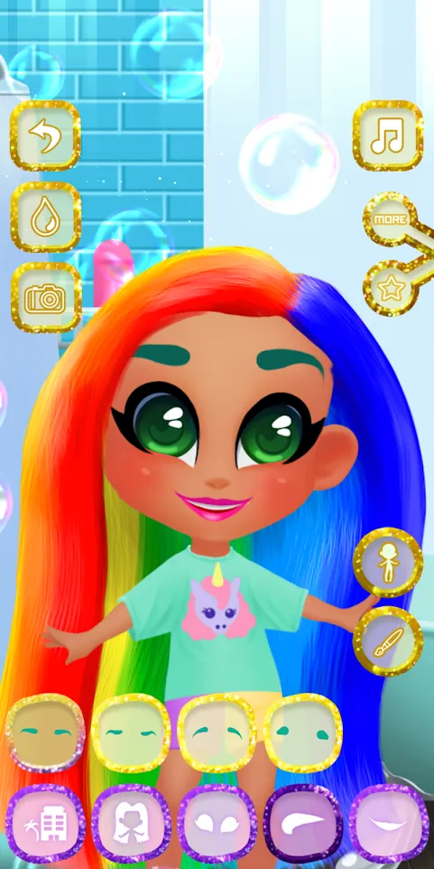 Candy Hair Salon - Doll Games | Indus Appstore | Screenshot