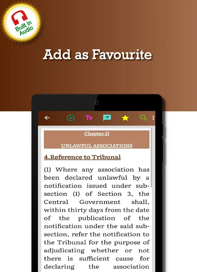 Unlawful Activities Prevention | Indus Appstore | Screenshot