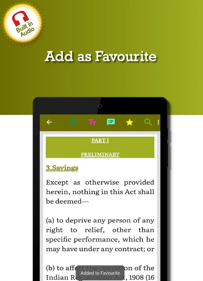 Specific Relief Act 1963 | Indus Appstore | Screenshot