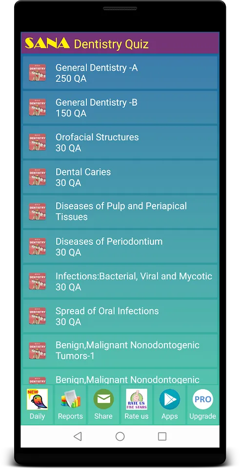 Dentistry Quiz | Indus Appstore | Screenshot