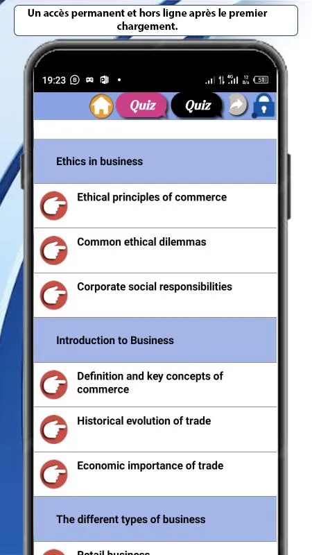 Commerce courses | Indus Appstore | Screenshot