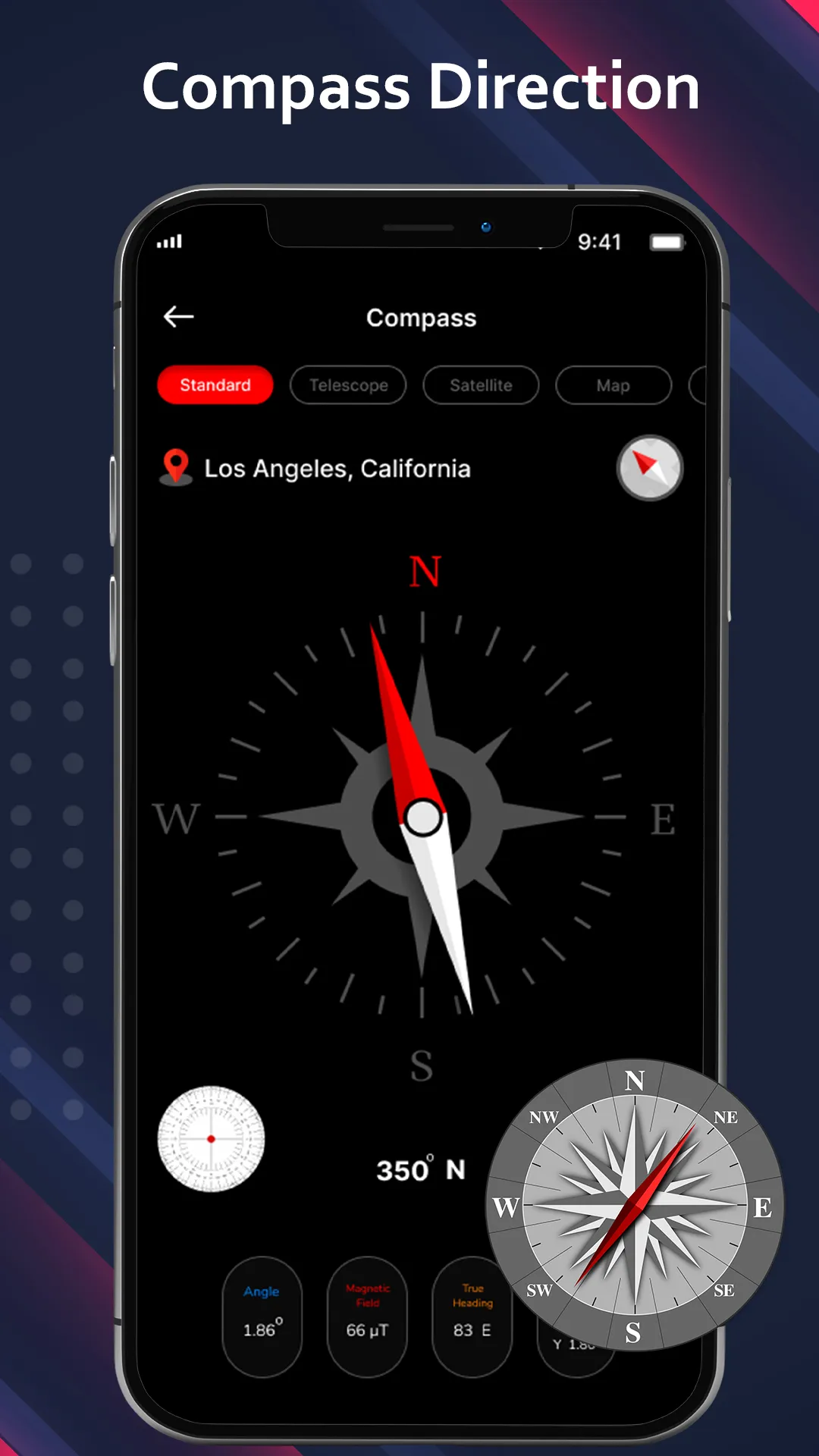 Digital Compass for Android | Indus Appstore | Screenshot