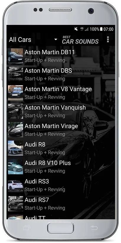 CAR SOUNDS | Indus Appstore | Screenshot