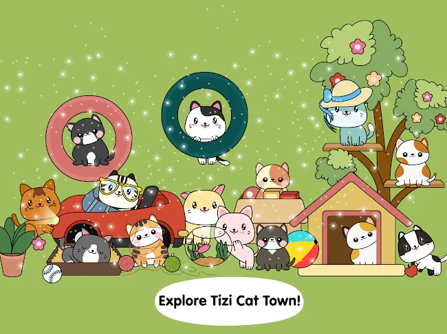 My Cat Town - Tizi Pet Games | Indus Appstore | Screenshot