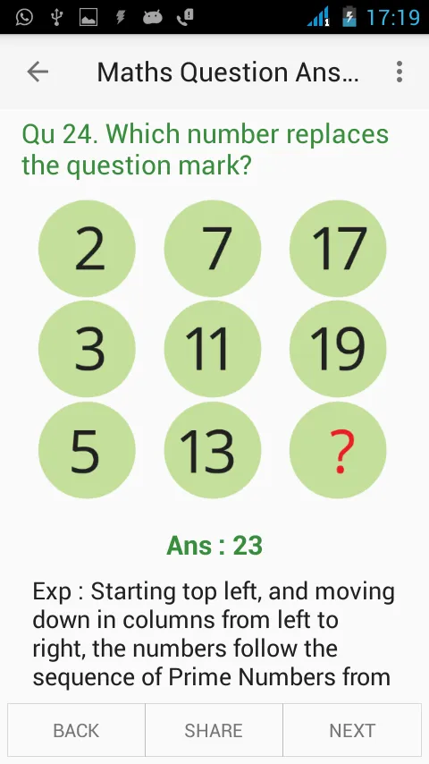 Puzzles | Maths Riddles | Indus Appstore | Screenshot