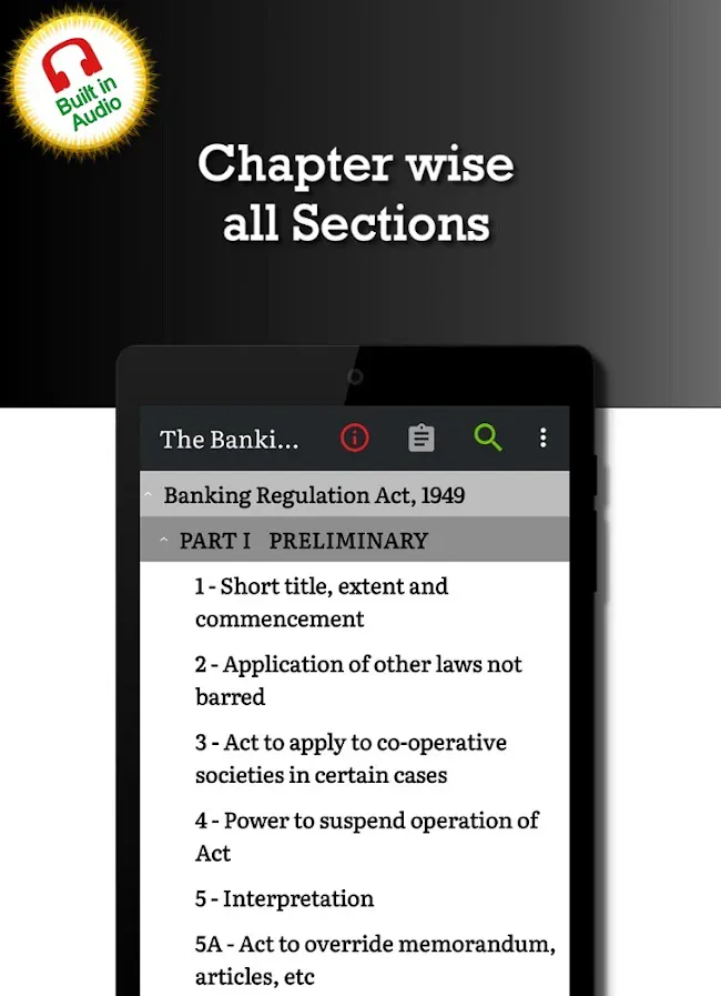 Banking Regulation Act 1949 | Indus Appstore | Screenshot