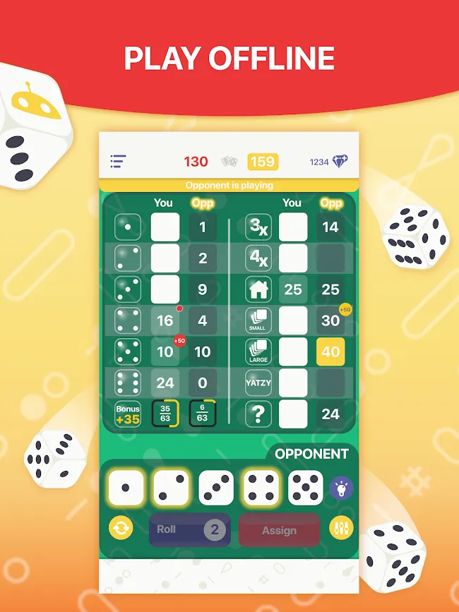 Yatzy - Dice Game | Indus Appstore | Screenshot