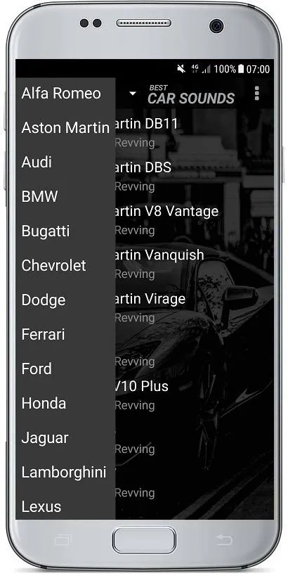 CAR SOUNDS | Indus Appstore | Screenshot