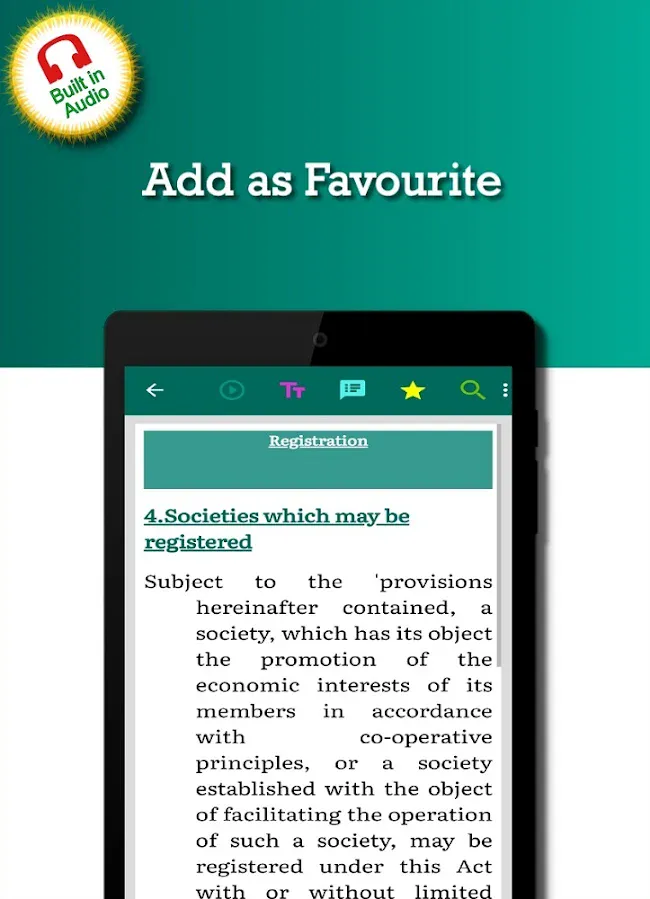 Co-Operative Societies Act 1912 | Indus Appstore | Screenshot