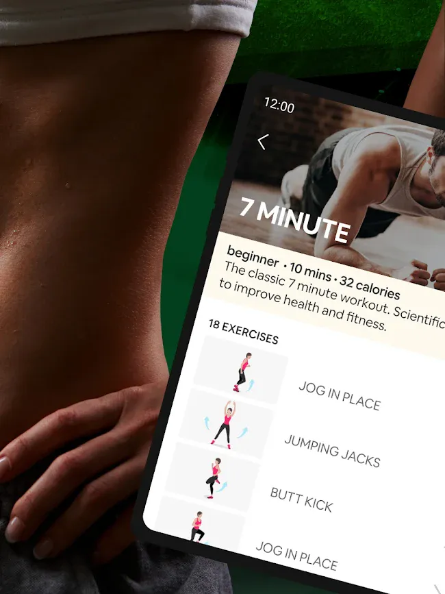 7 Minute Workout ~Fitness App | Indus Appstore | Screenshot