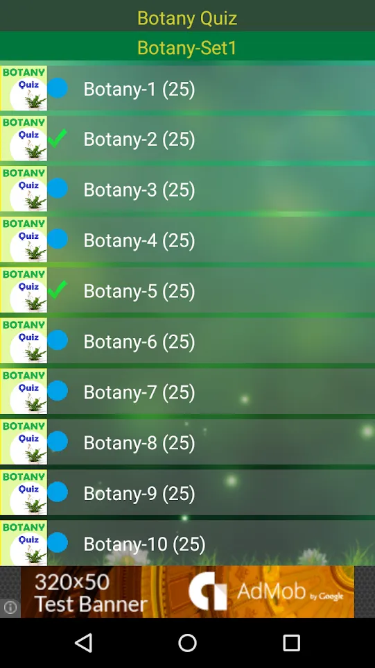 Botany Quiz! | Indus Appstore | Screenshot