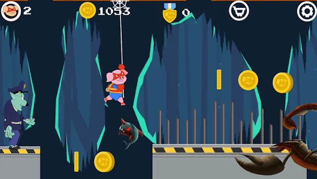 Spider Pig | Indus Appstore | Screenshot