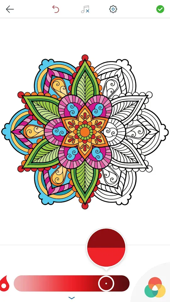 Mandala Coloring Pages | Indus Appstore | Screenshot