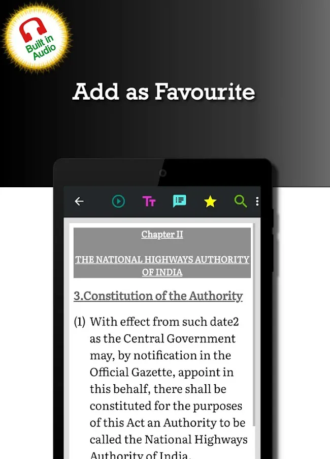 National Highways Authority of India Act 1988-NHAI | Indus Appstore | Screenshot