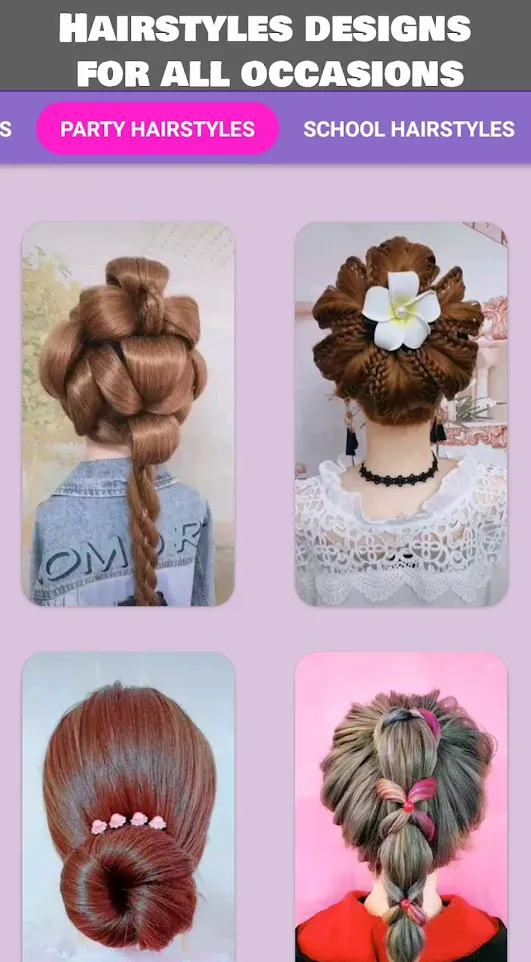 Girls Women Hairstyles and Gir | Indus Appstore | Screenshot