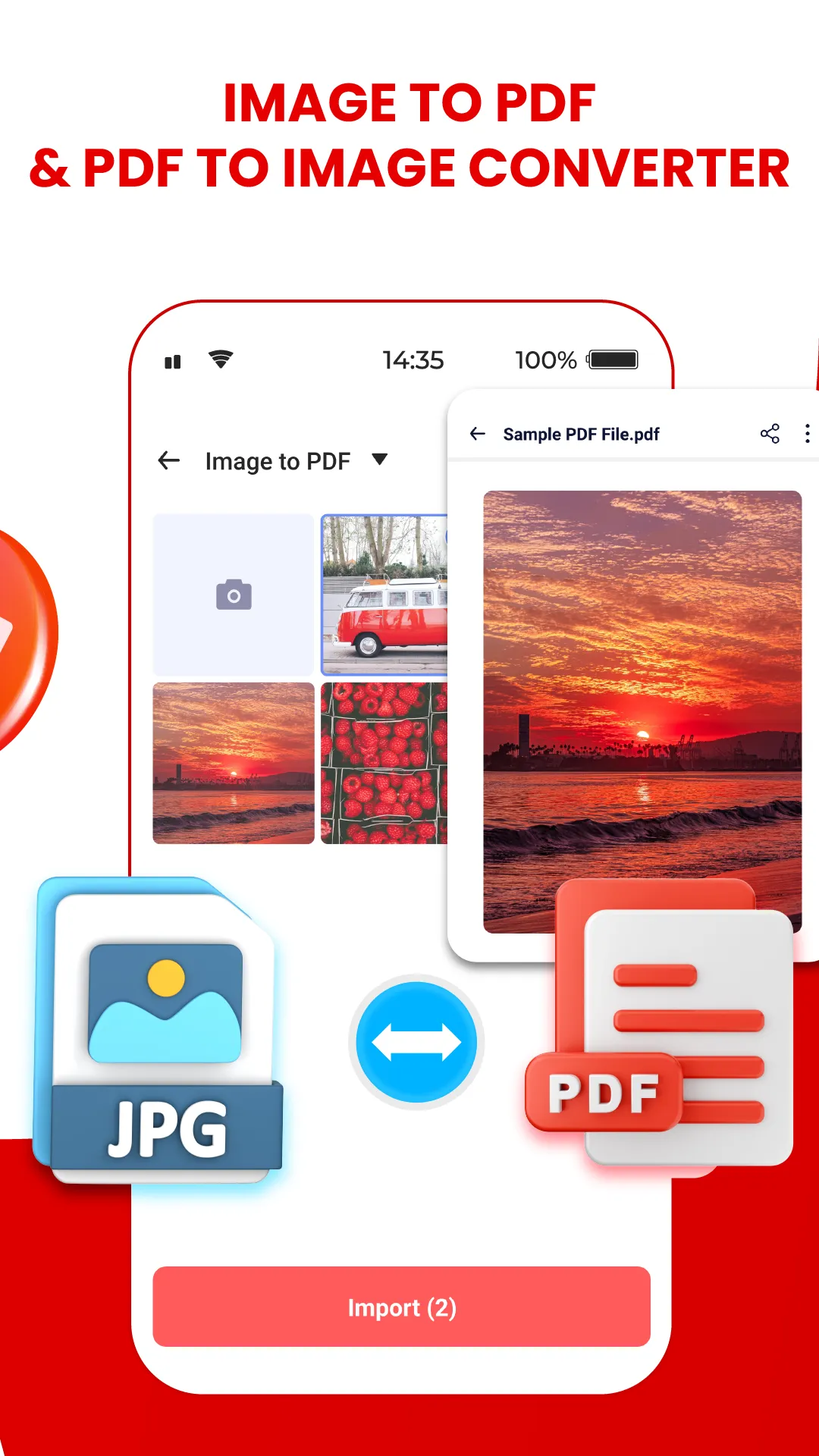 Image to PDF: PDF Converter | Indus Appstore | Screenshot