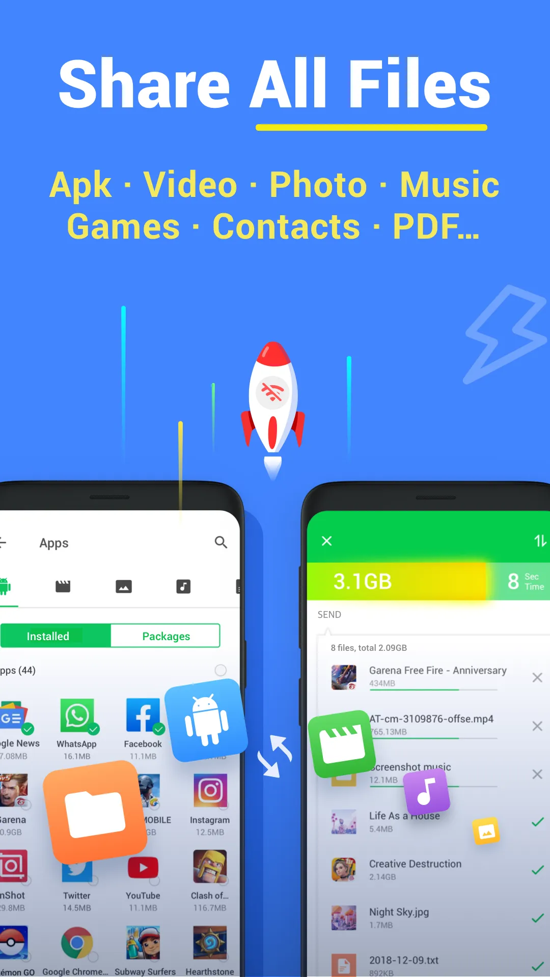 File Sharing - InShare | Indus Appstore | Screenshot