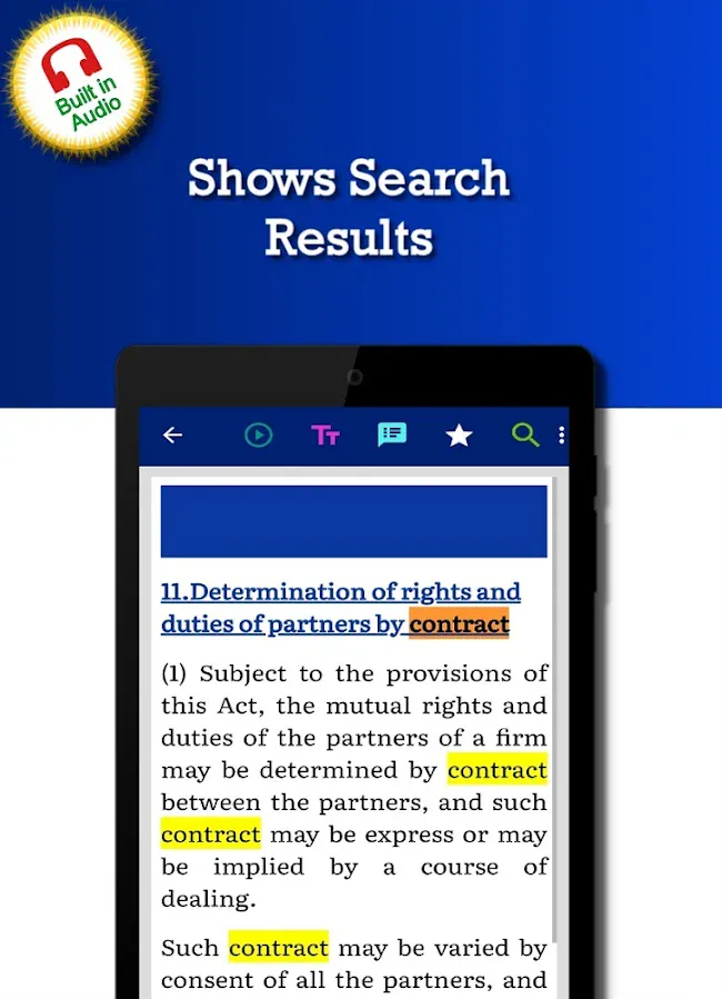 Indian Partnership Act 1932 | Indus Appstore | Screenshot