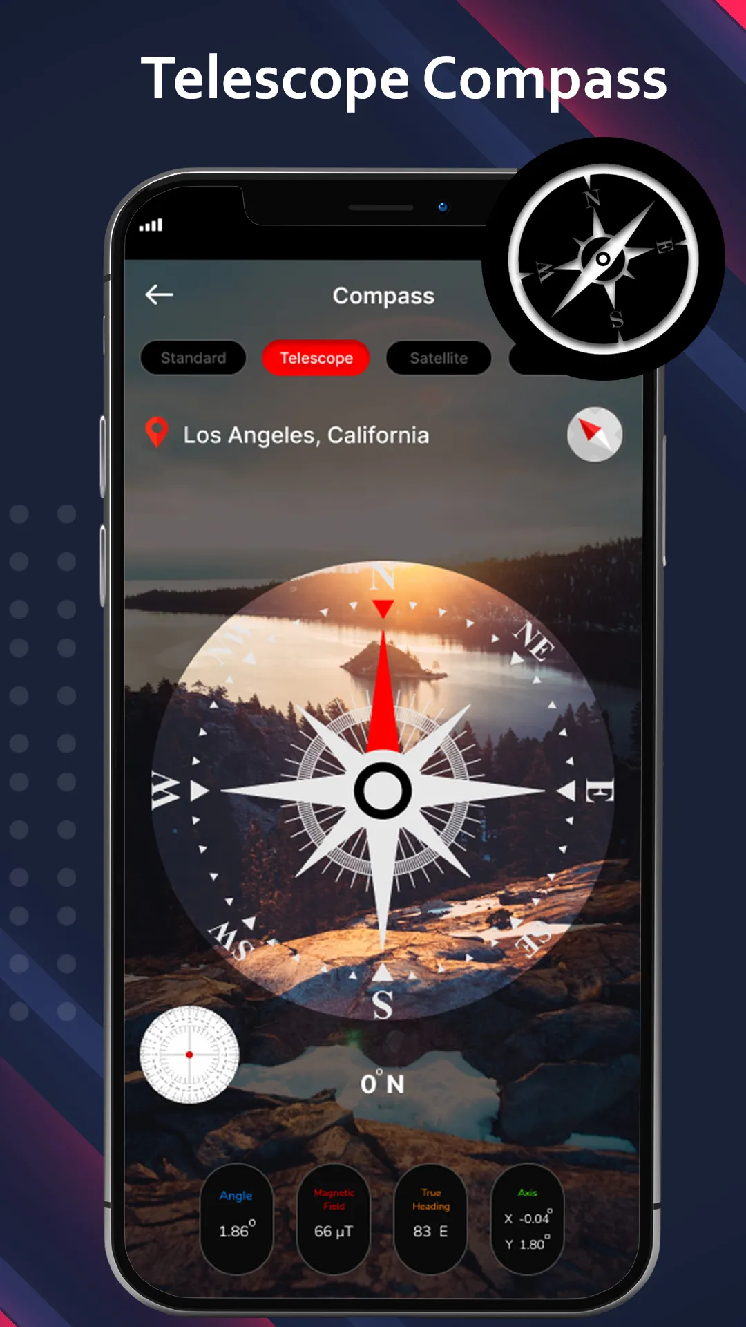 Digital Compass for Android | Indus Appstore | Screenshot