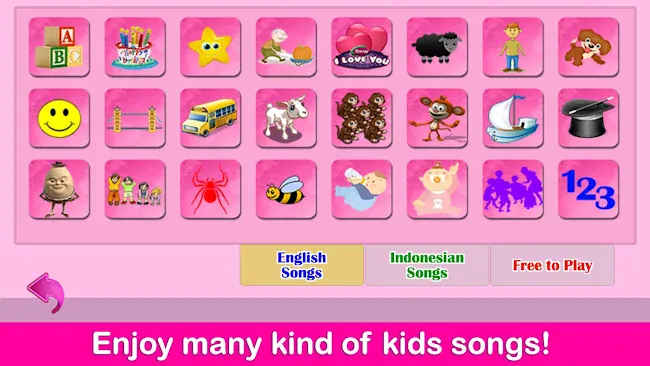 Kids Pink Piano | Indus Appstore | Screenshot