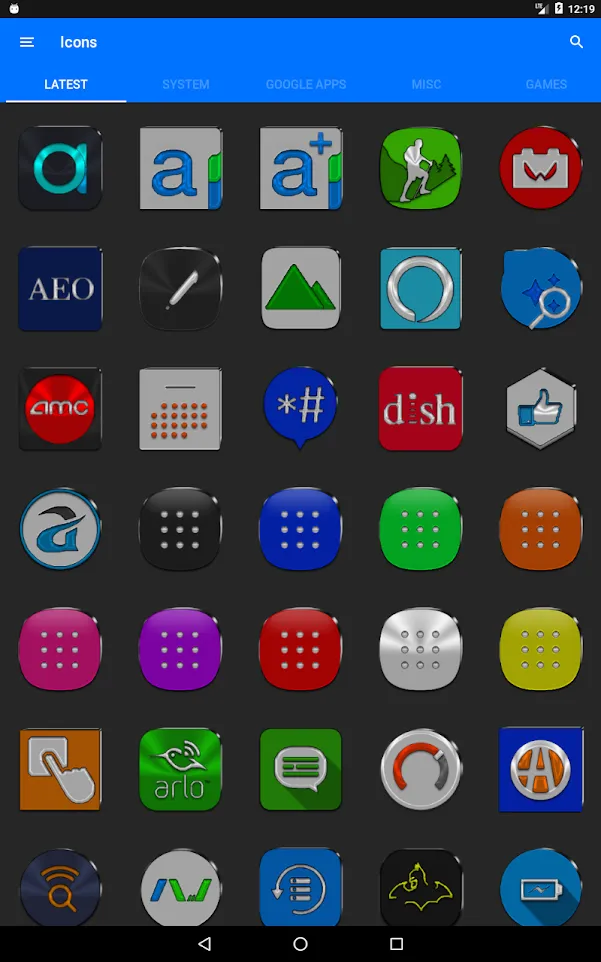 Colorful Nbg Icon Pack | Indus Appstore | Screenshot