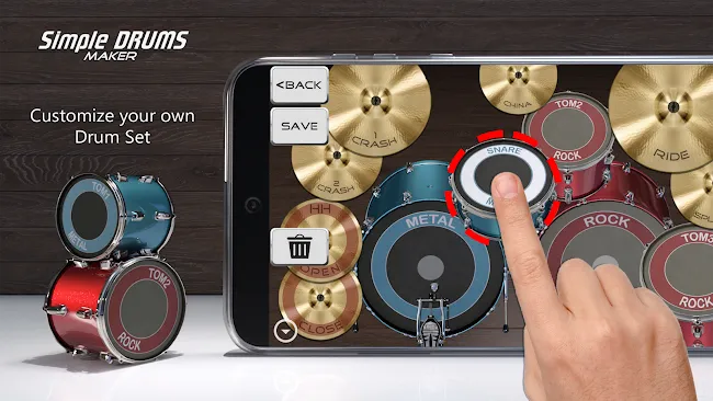 Drums Maker: Drum simulator | Indus Appstore | Screenshot