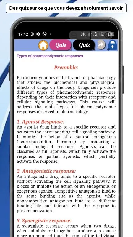 Pharmacology course | Indus Appstore | Screenshot