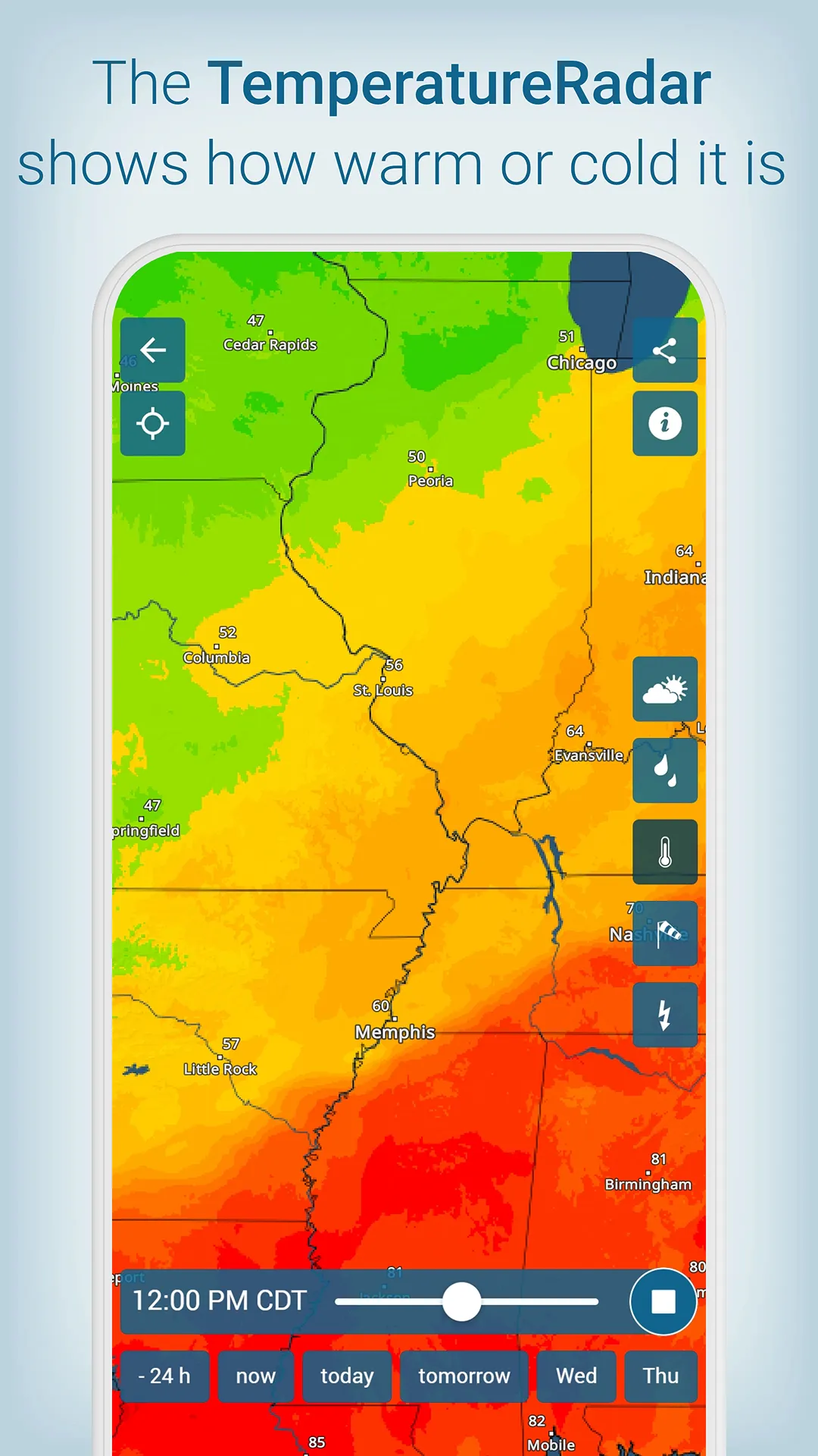 Weather & Radar - Storm radar | Indus Appstore | Screenshot