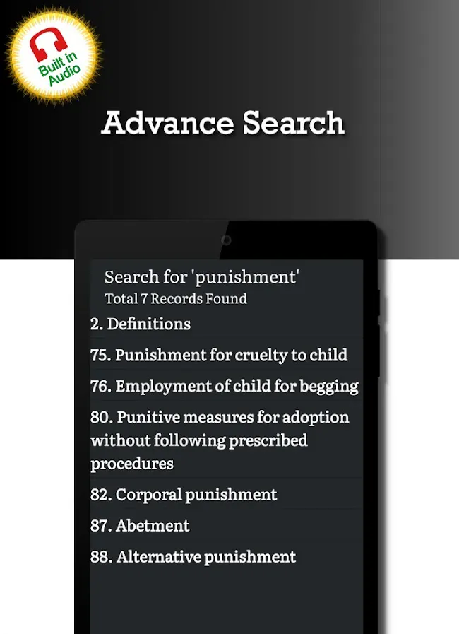 Juvenile Justice Act 2015 | Indus Appstore | Screenshot