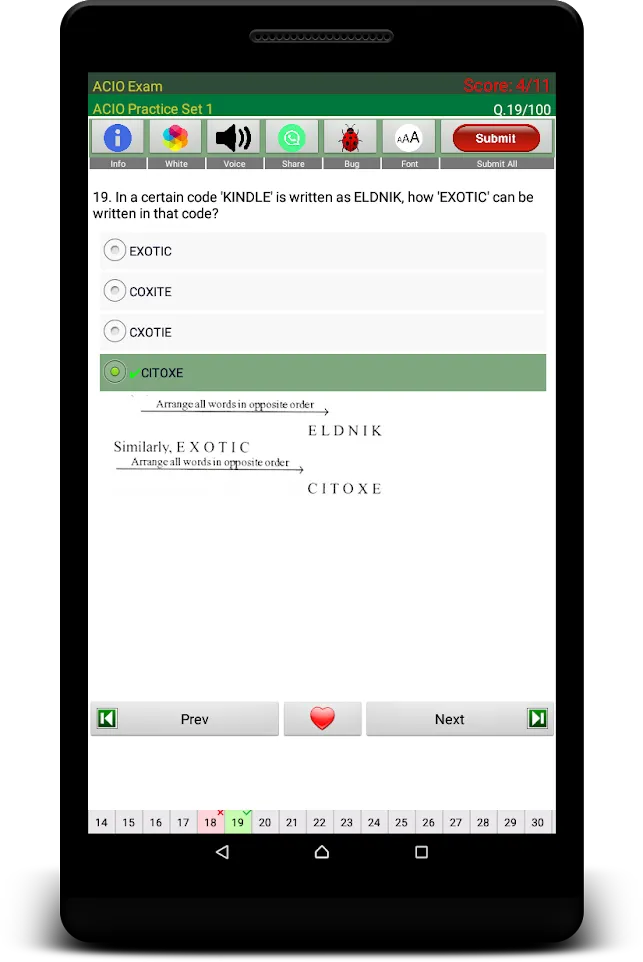 ACIO Exam Prep | Indus Appstore | Screenshot