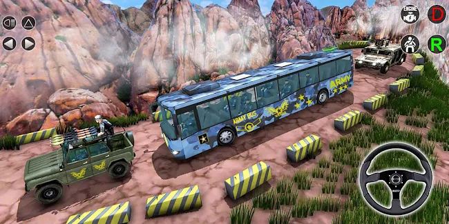 Indian Army Bus Simulator Game | Indus Appstore | Screenshot