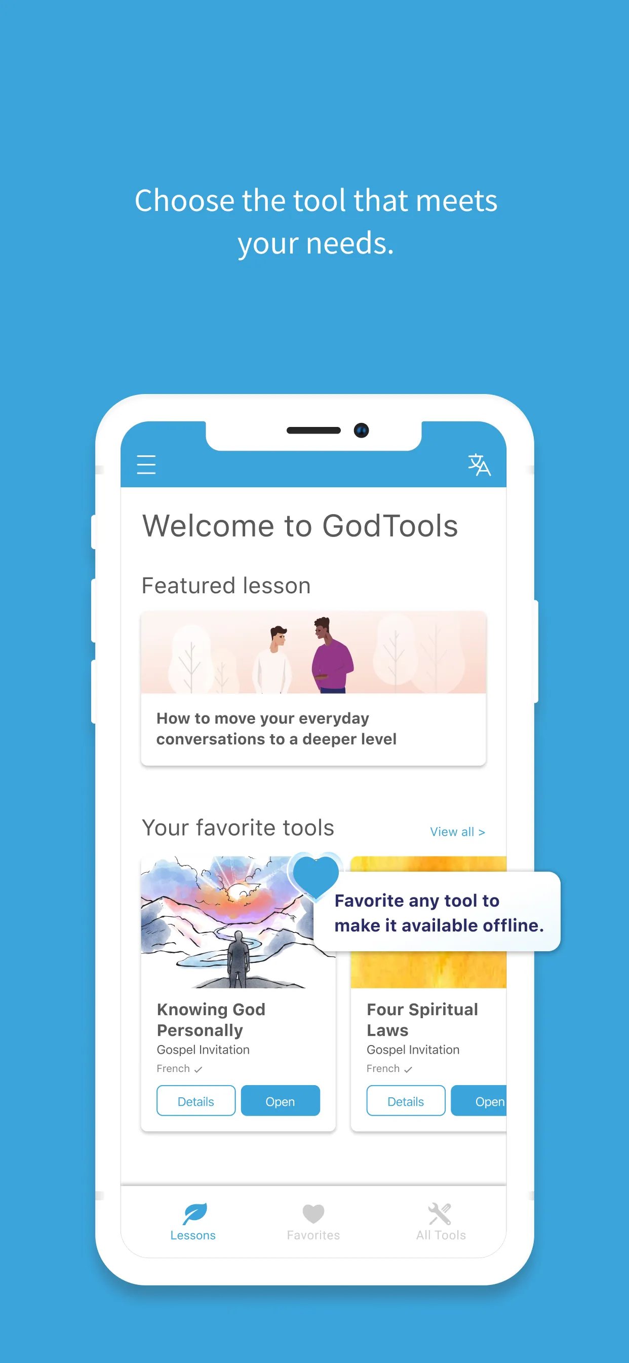 GodTools: Gospel Conversations | Indus Appstore | Screenshot