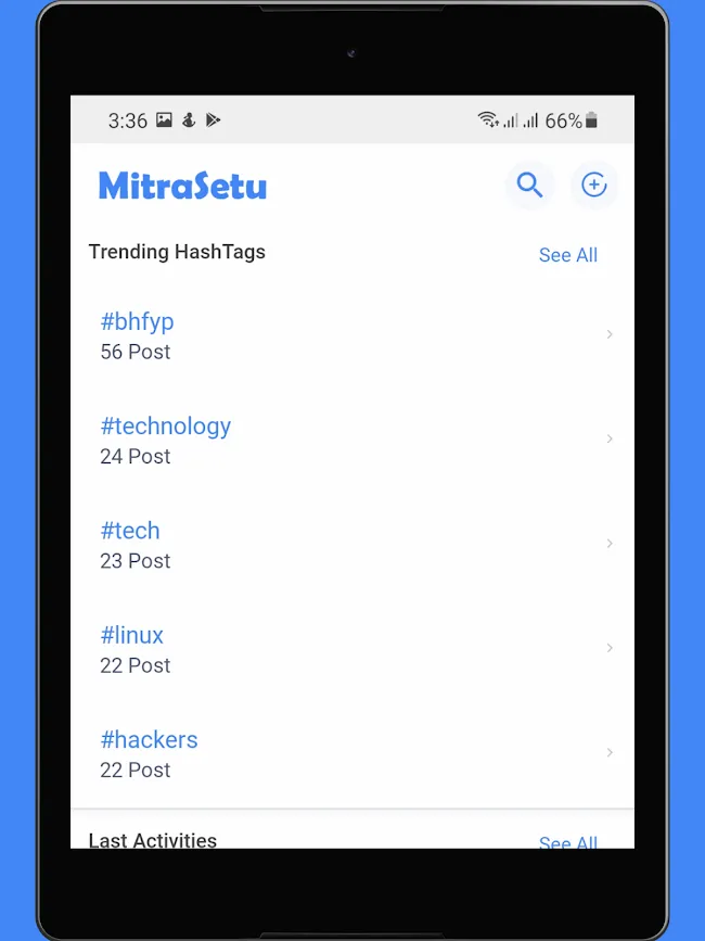 MitraSetu- Indian Social Media | Indus Appstore | Screenshot