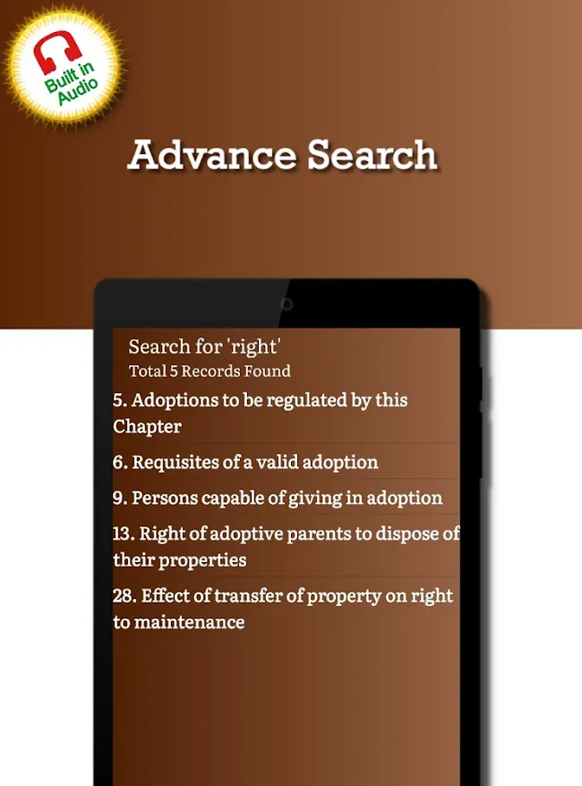 Hindu Adoptions and Maintenance Act 1956 (HAMA) | Indus Appstore | Screenshot