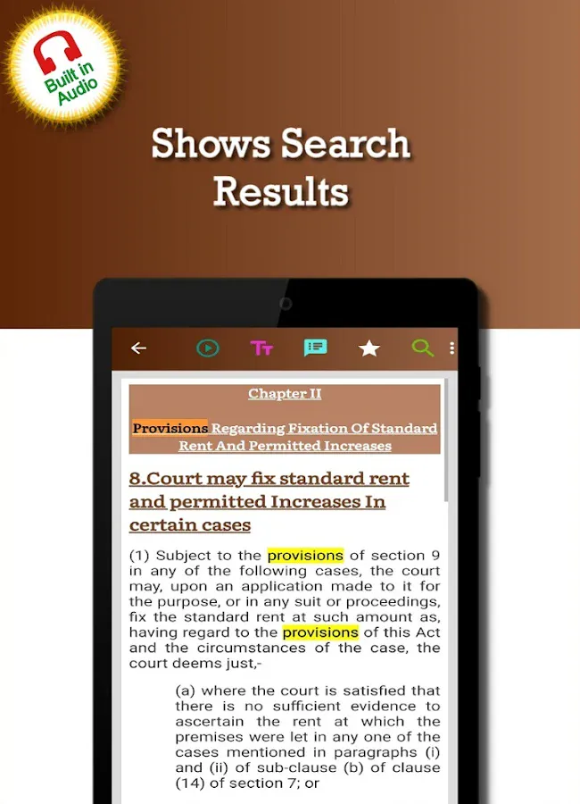 Maharashtra Rent Control Act | Indus Appstore | Screenshot