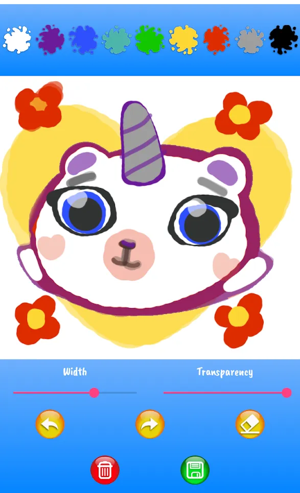 Kittycorn Diary (with password | Indus Appstore | Screenshot