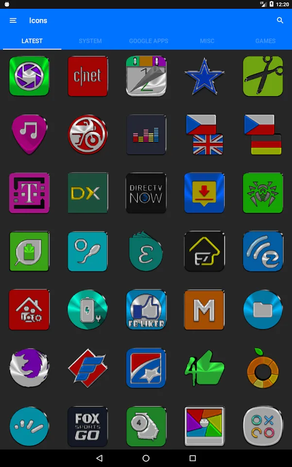 Colorful Nbg Icon Pack | Indus Appstore | Screenshot