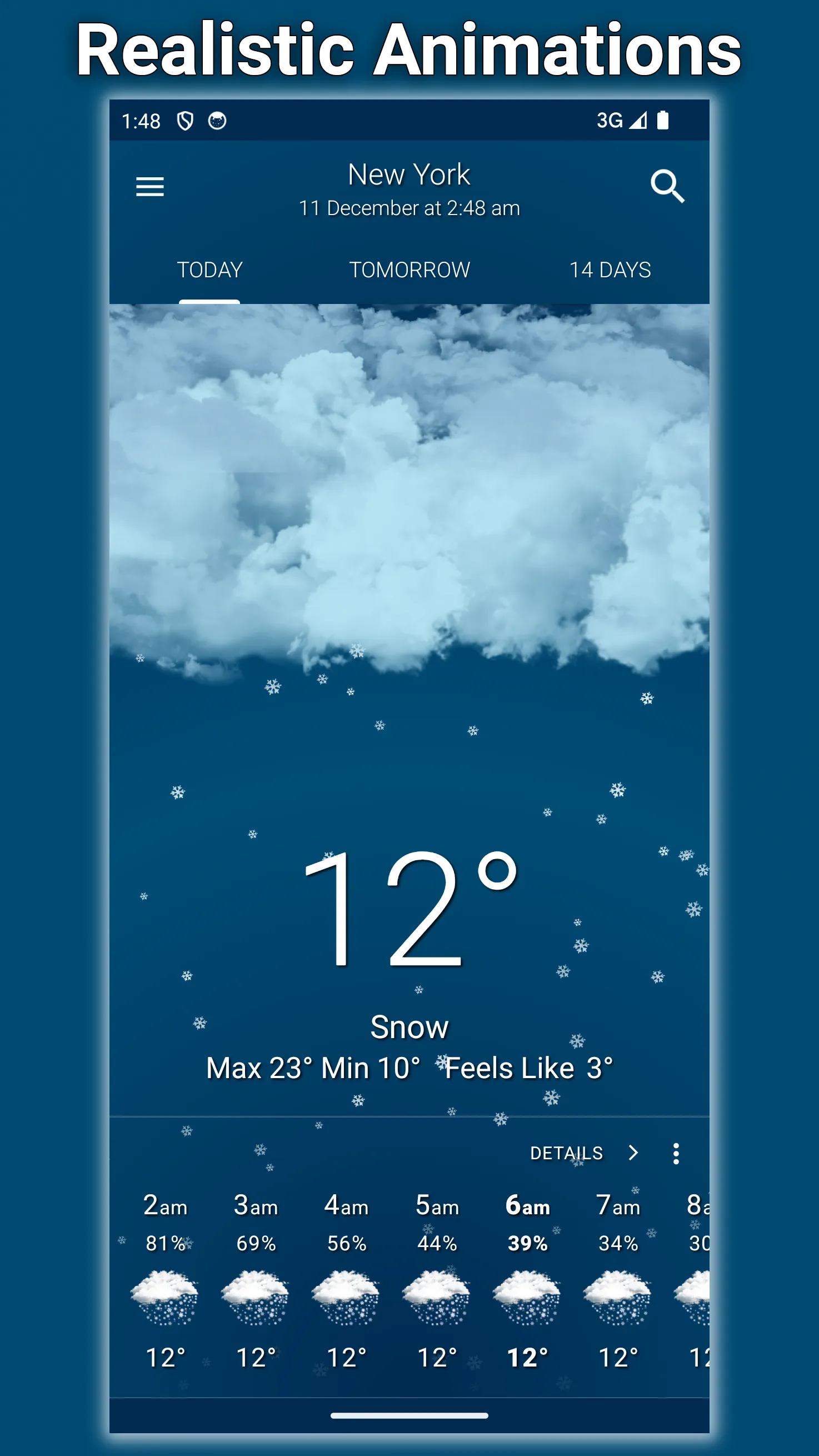 Weather: Clear Skies | Indus Appstore | Screenshot