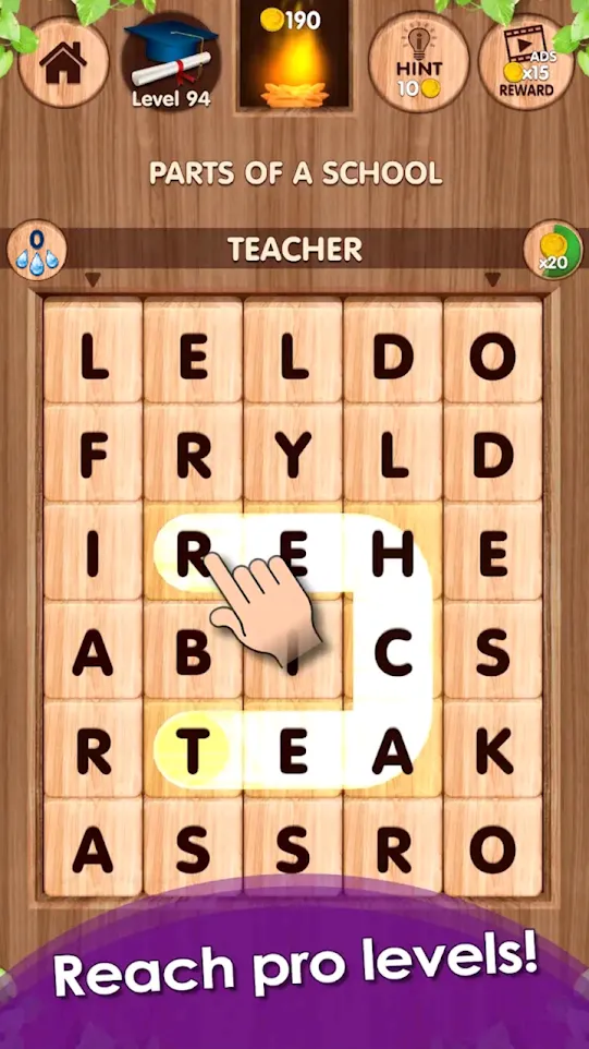 Falling Word Games - Addictive | Indus Appstore | Screenshot